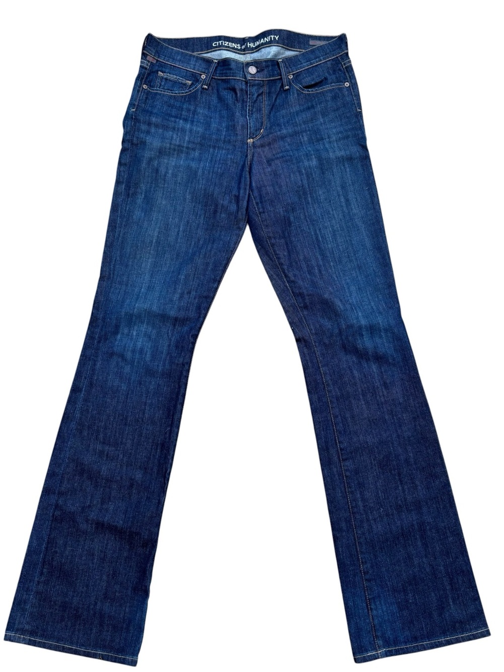 Citizens Of Humanity Amber Blue Bootcut Jeans Mid Rise 30